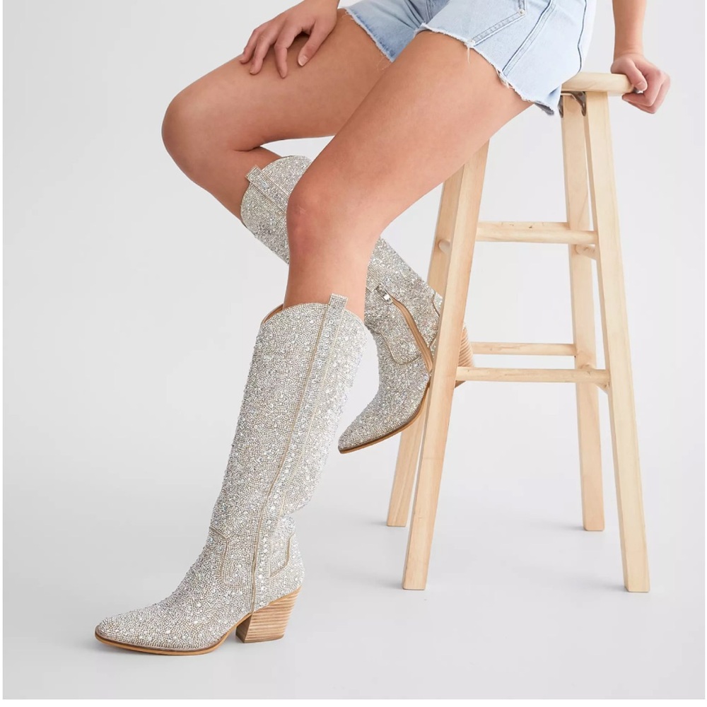 ARIDER GIRL Alice Rhinestone Western Boot